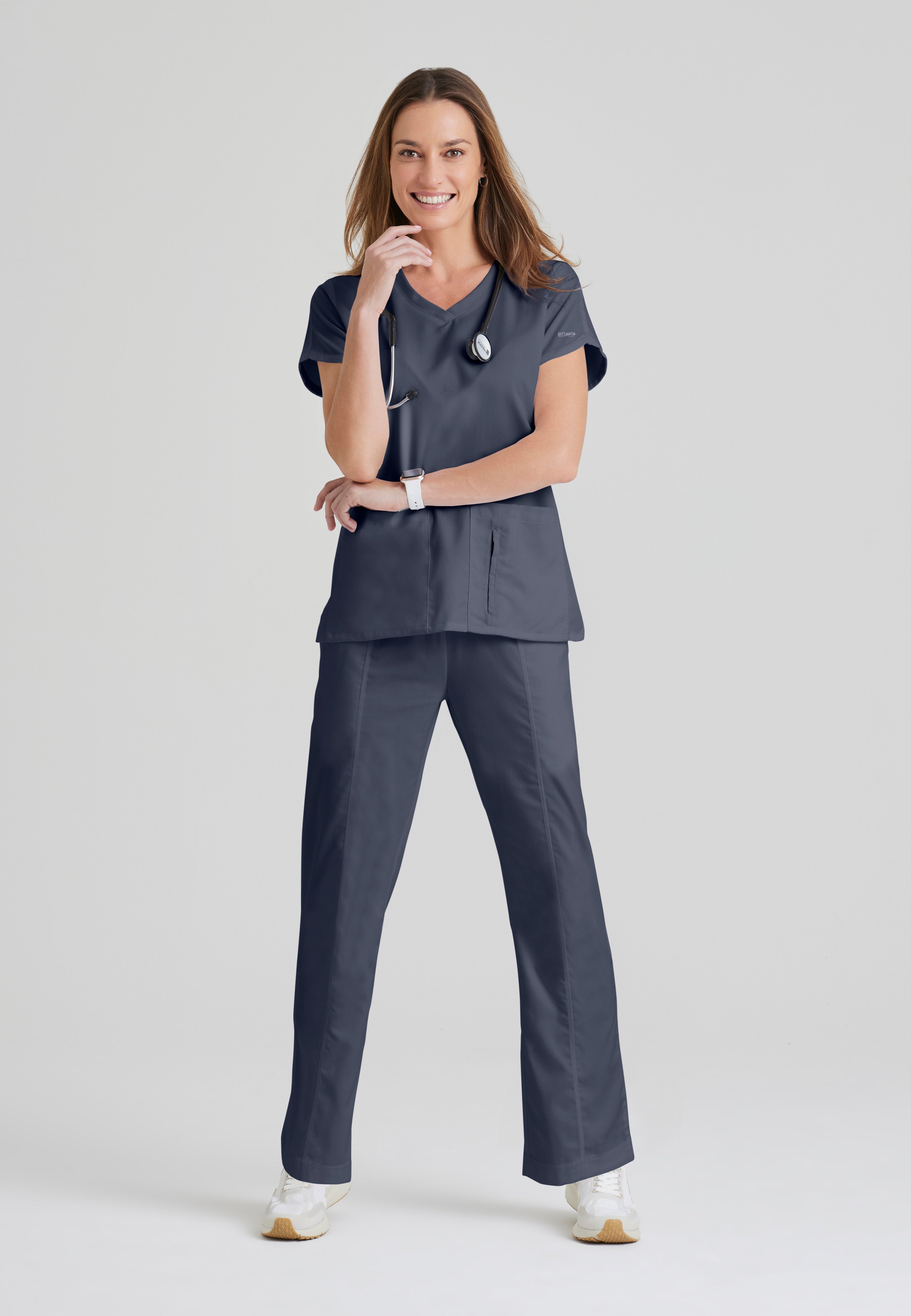 Cora 4-Pocket Scrub Top