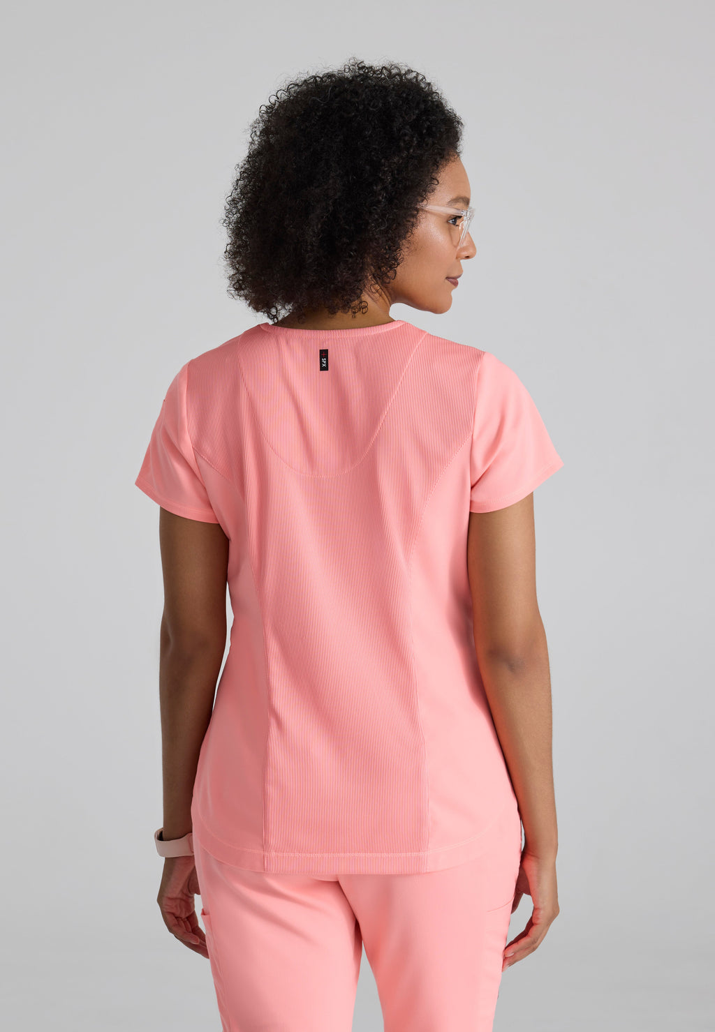 Capri 2-Pocket Hourglass V-Neck Scrub Top - Sale